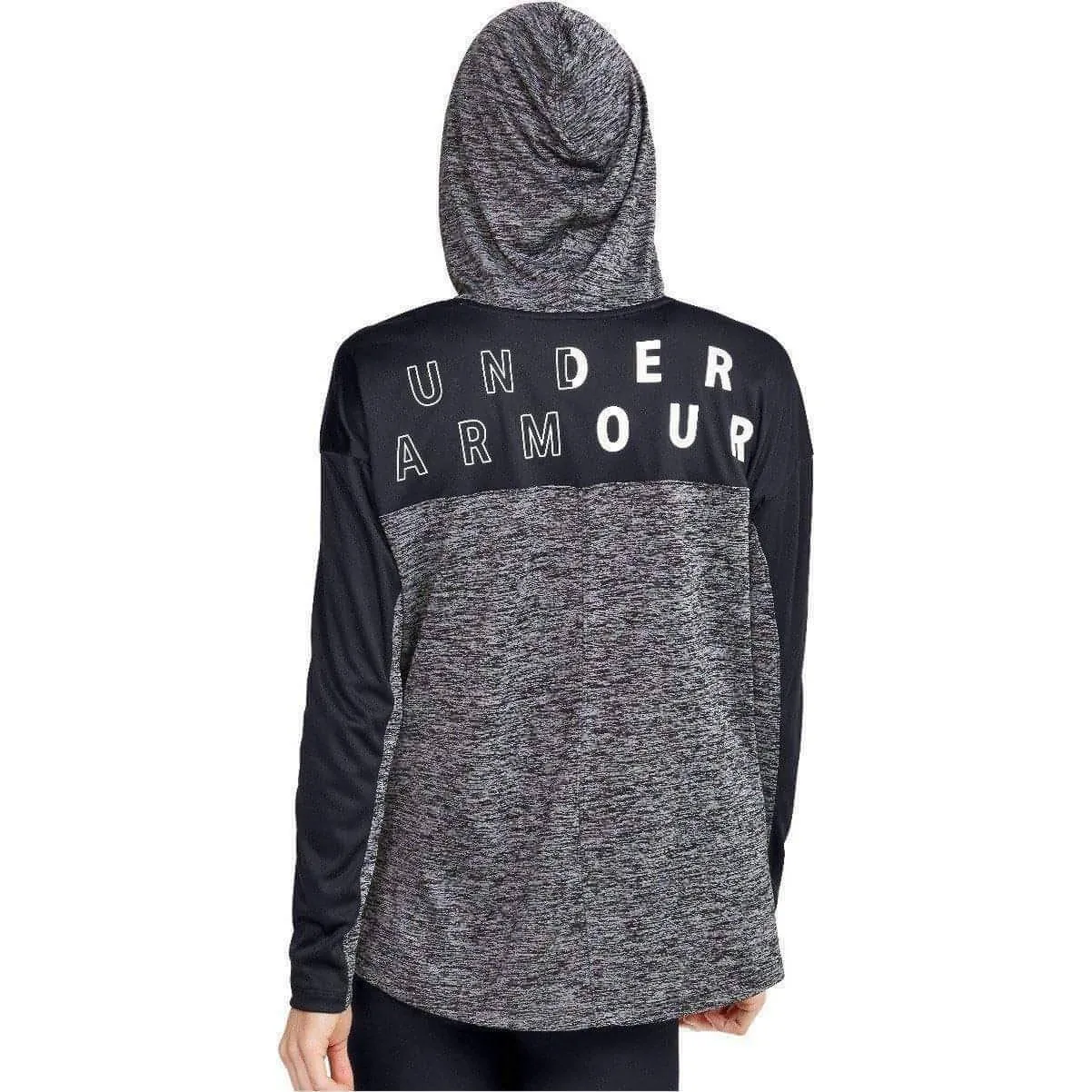 Under Armour Tech Twist Graphic Womens Training Hoody - Grey
