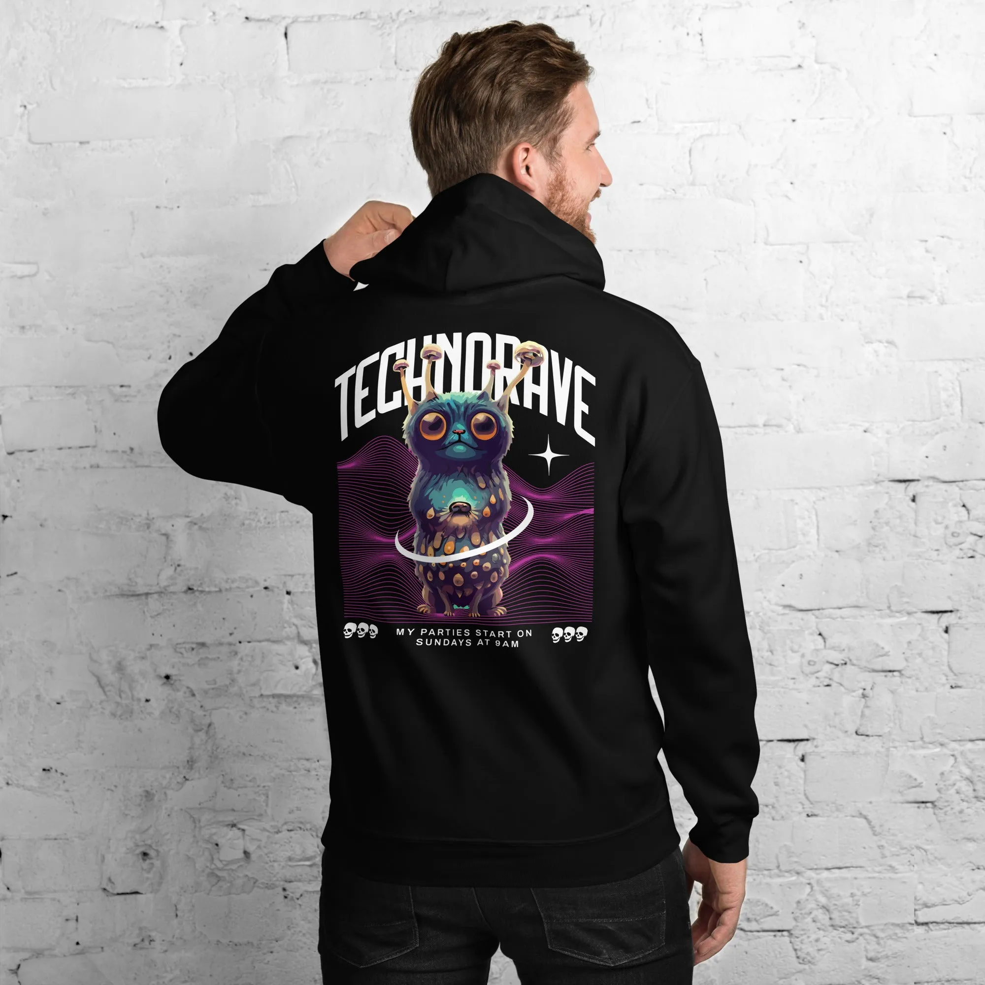 Underground Hoodie | Technorave Organism
