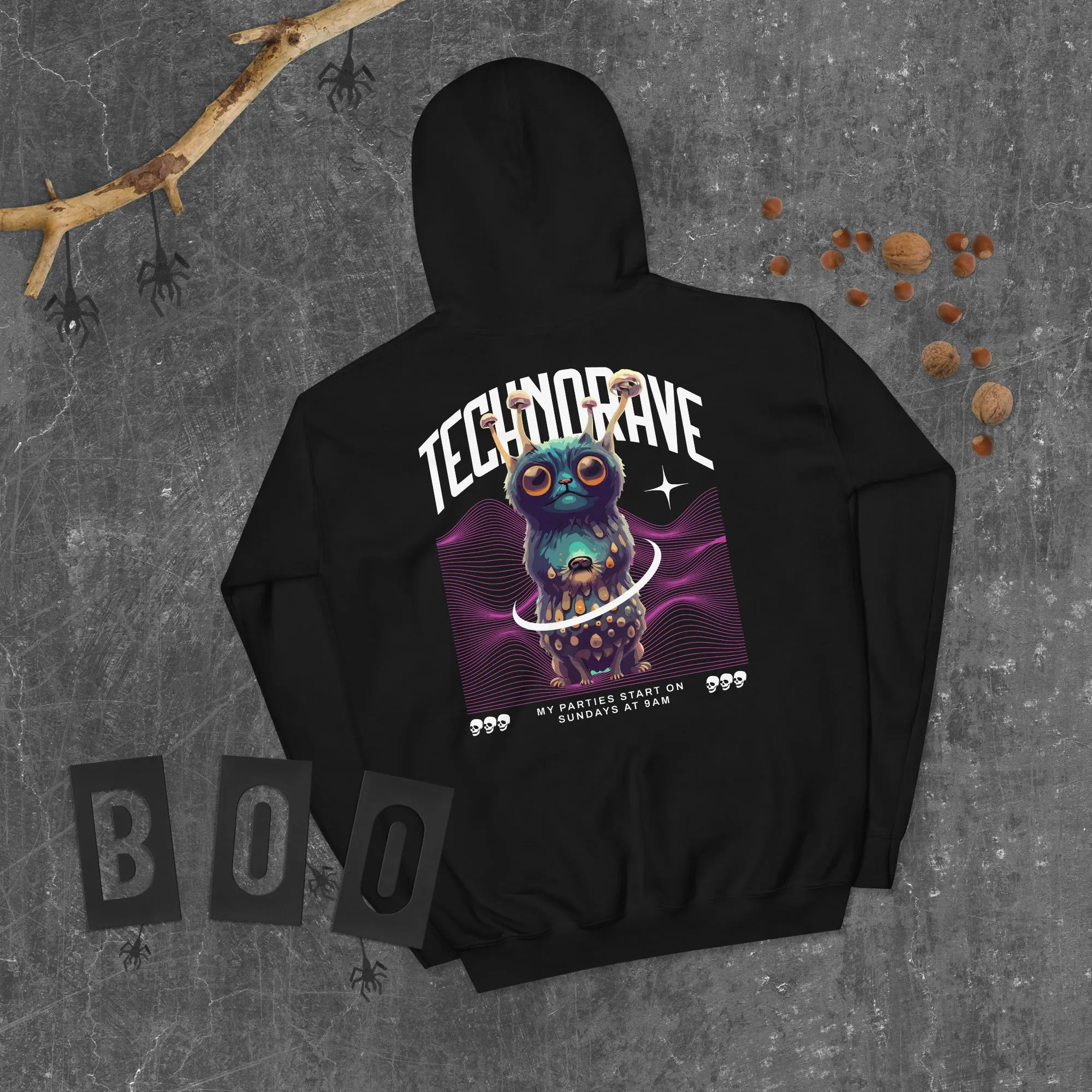 Underground Hoodie | Technorave Organism