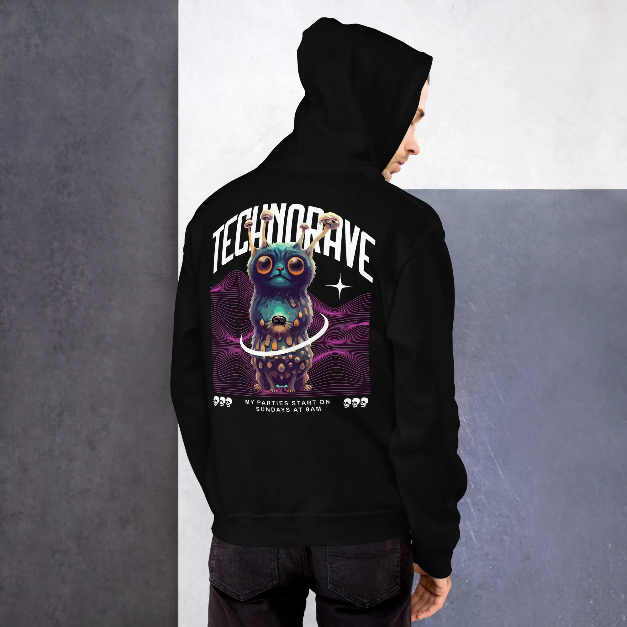 Underground Hoodie | Technorave Organism
