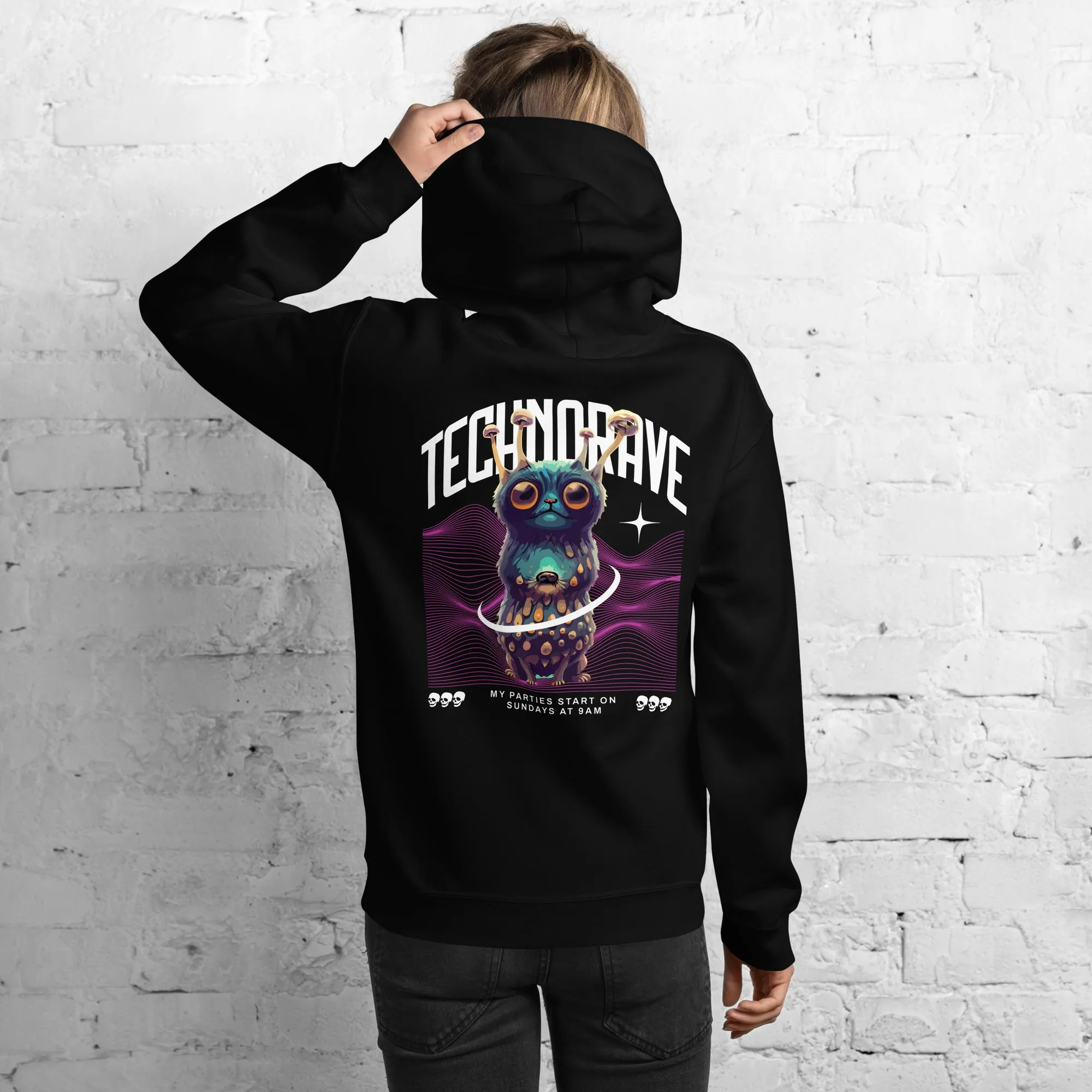 Underground Hoodie | Technorave Organism