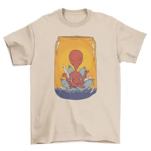 Unisex Alien Meditation T-shirt