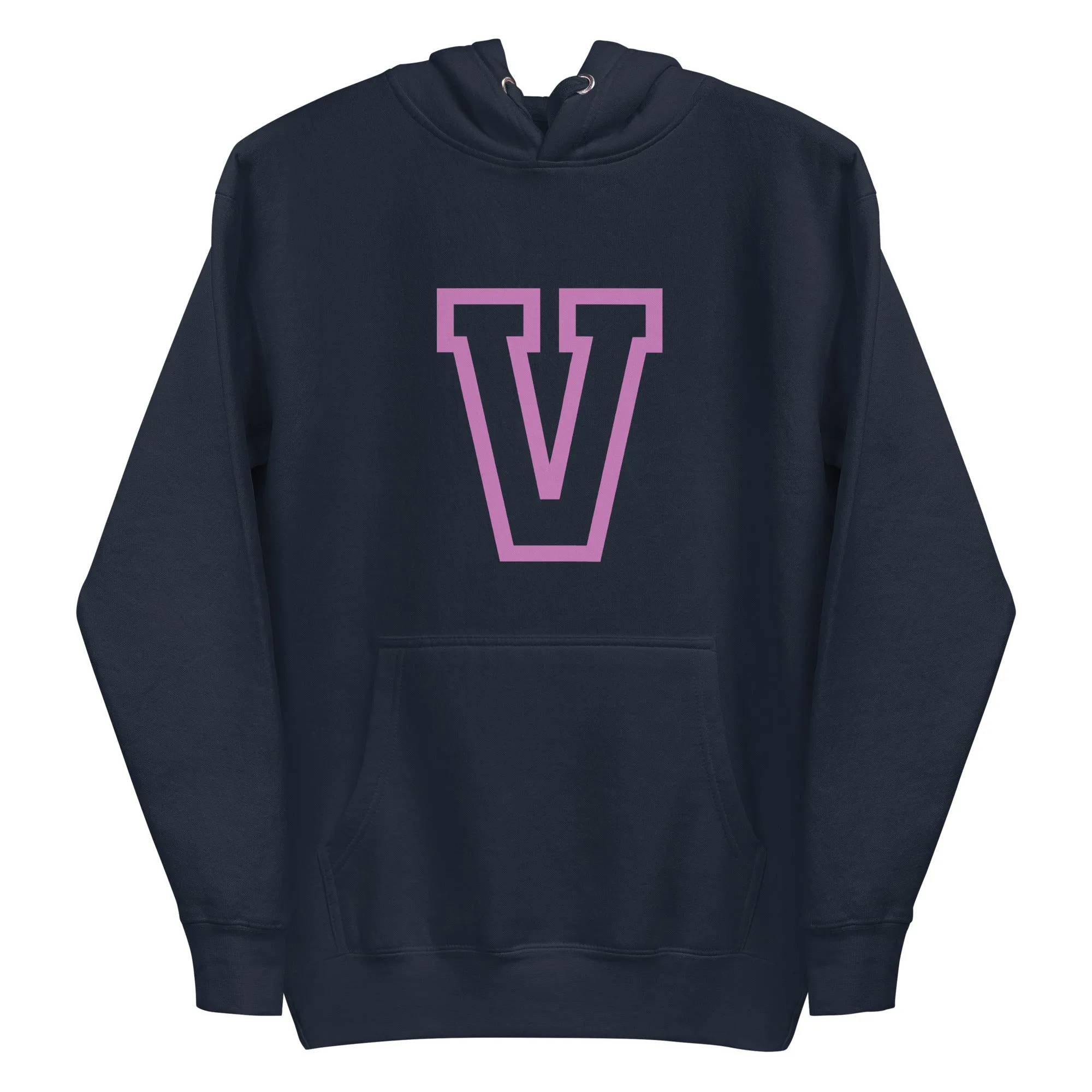 V -  Sustainably Made Unisex Hoodie