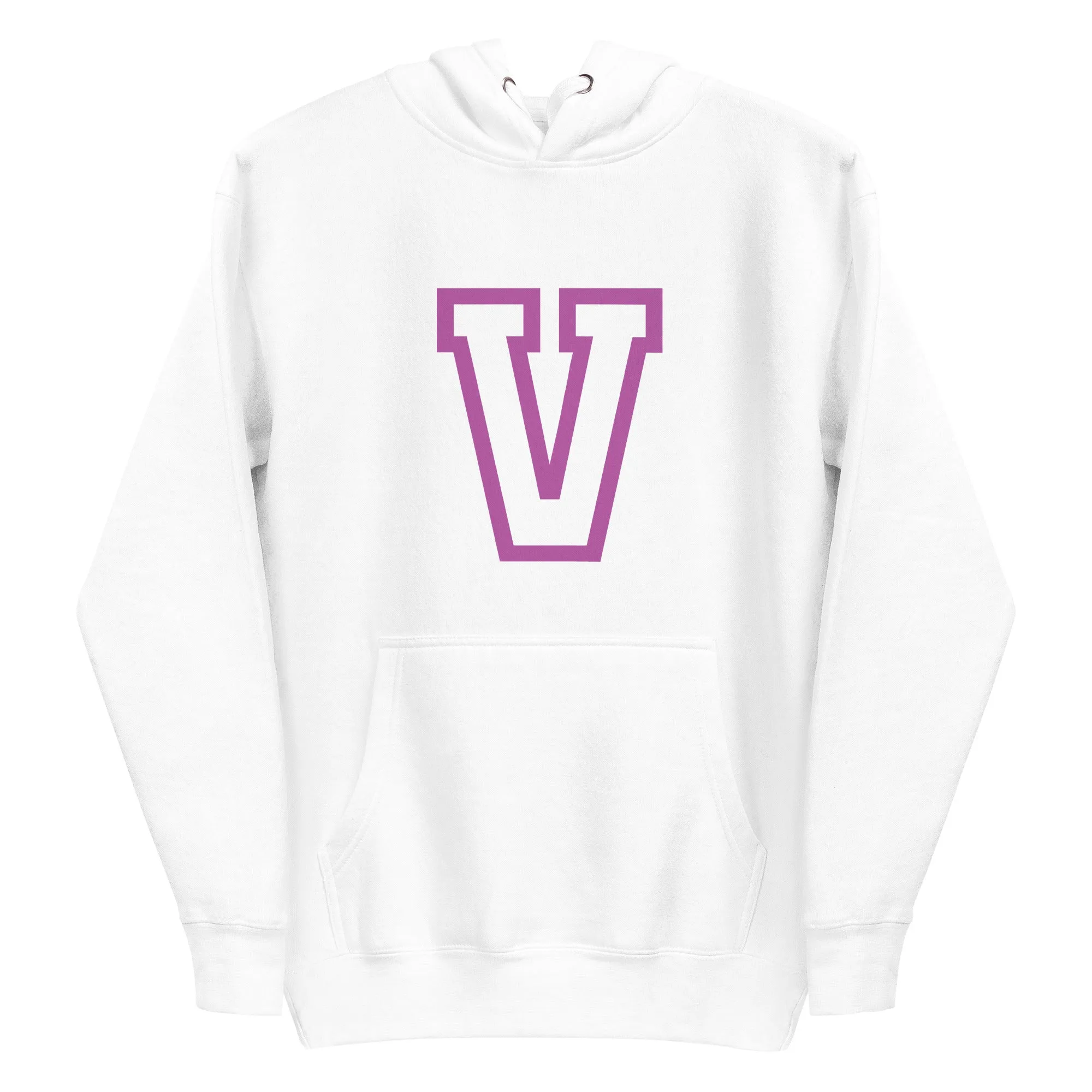 V -  Sustainably Made Unisex Hoodie