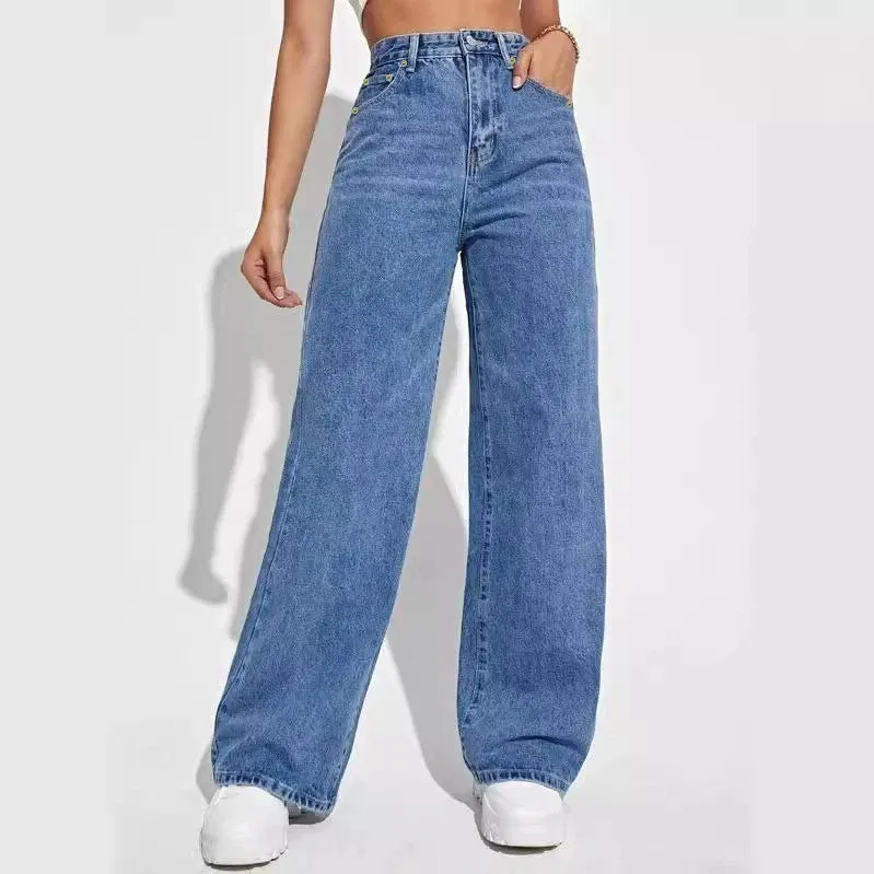 VIBRA™ HIGH-WAISTED WIDE-LEG JEANS