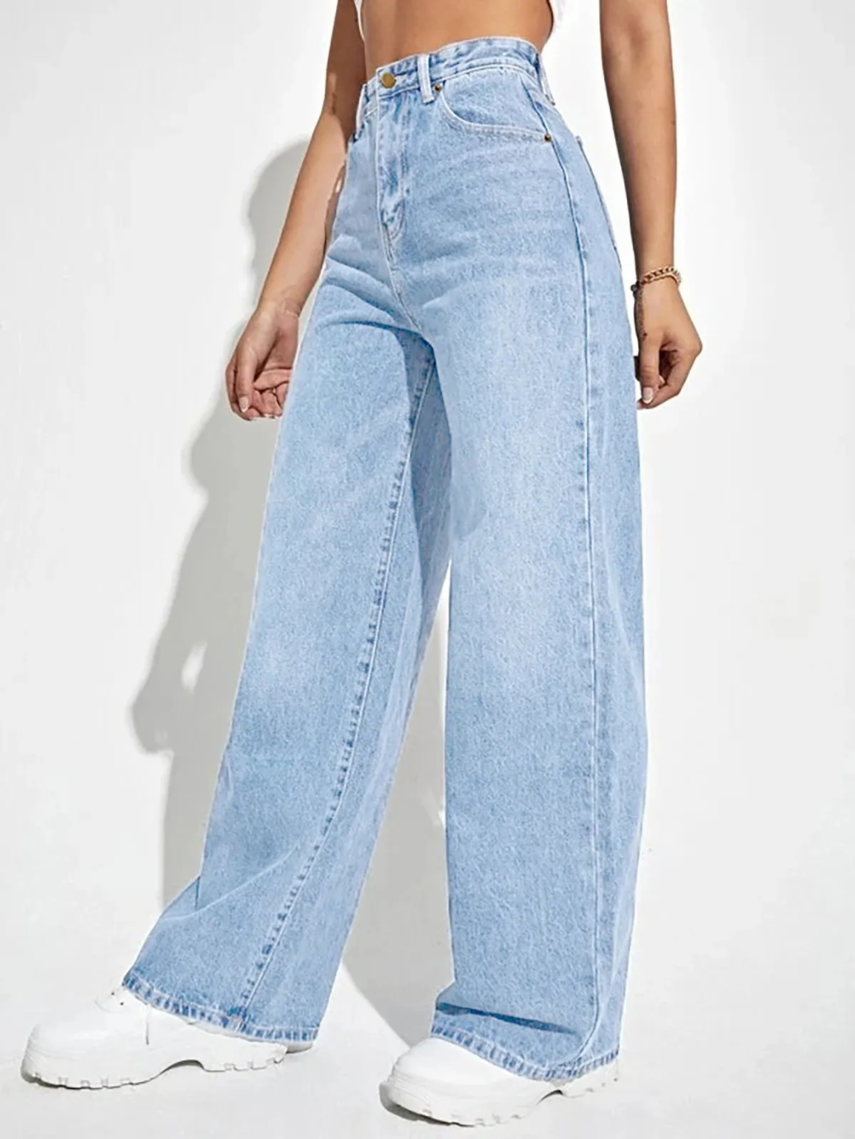 VIBRA™ HIGH-WAISTED WIDE-LEG JEANS