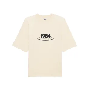 Vice 84 '1984' Oversized Tee - Ecru