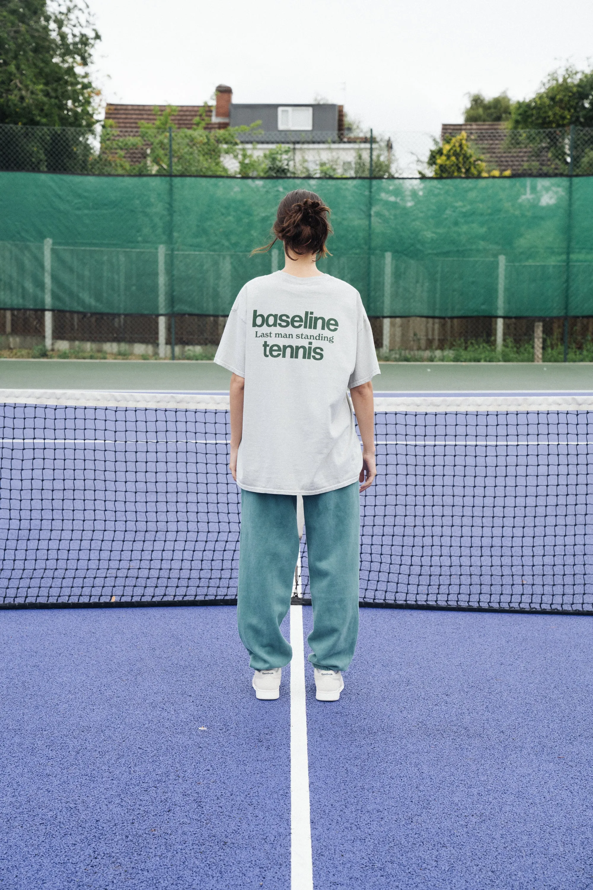 Vice 84 'Baseline' Washed Tees Twinpack - Green/Stone