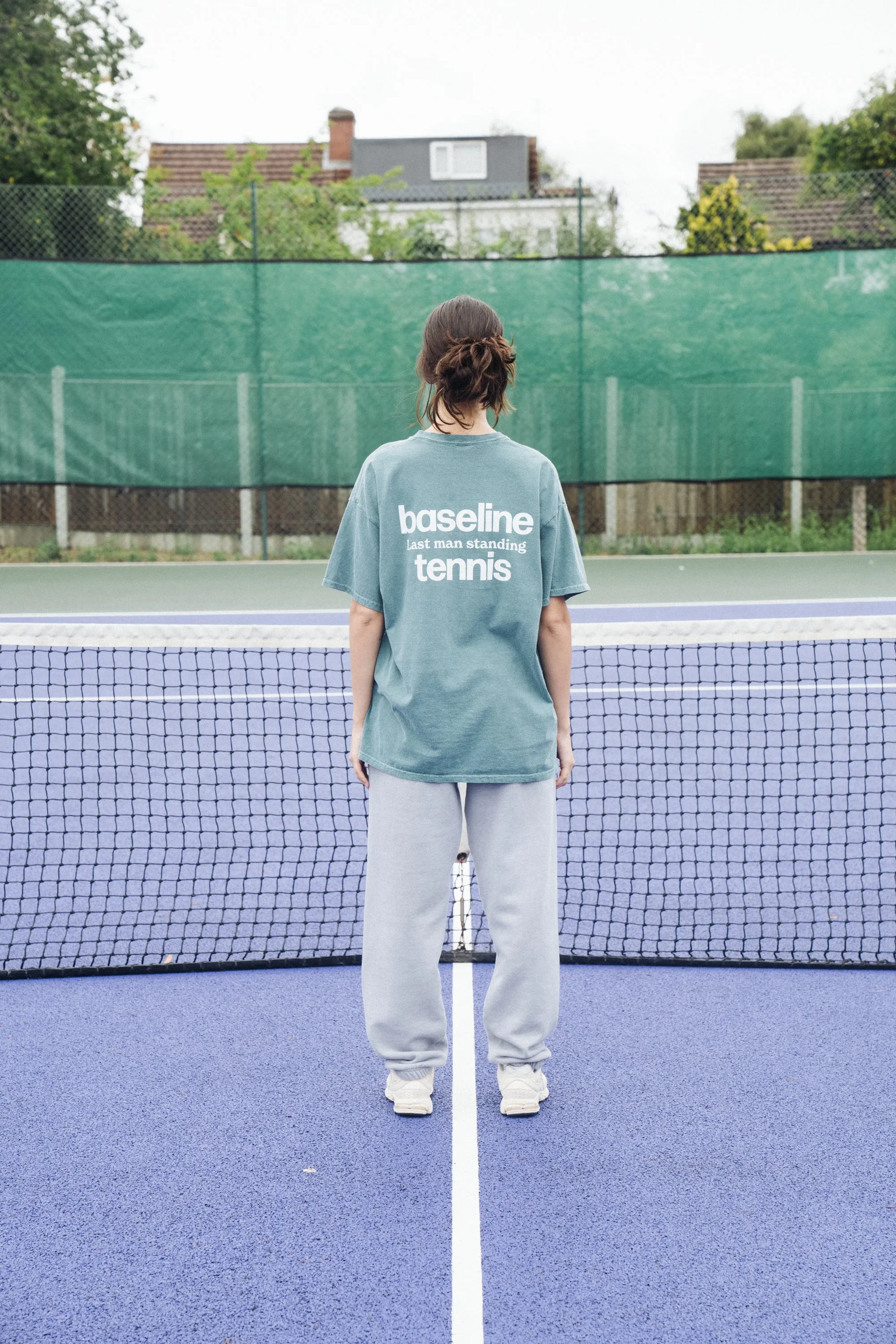 Vice 84 'Baseline' Washed Tees Twinpack - Green/Stone