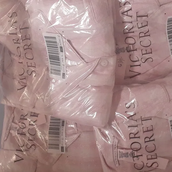 Victoria's SecretFlannel Cropped Long PJ Set