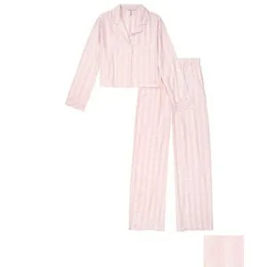 Victoria's SecretFlannel Cropped Long PJ Set