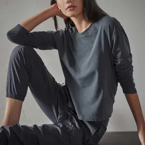 Vintage Boxy Tee - Titan Pigment