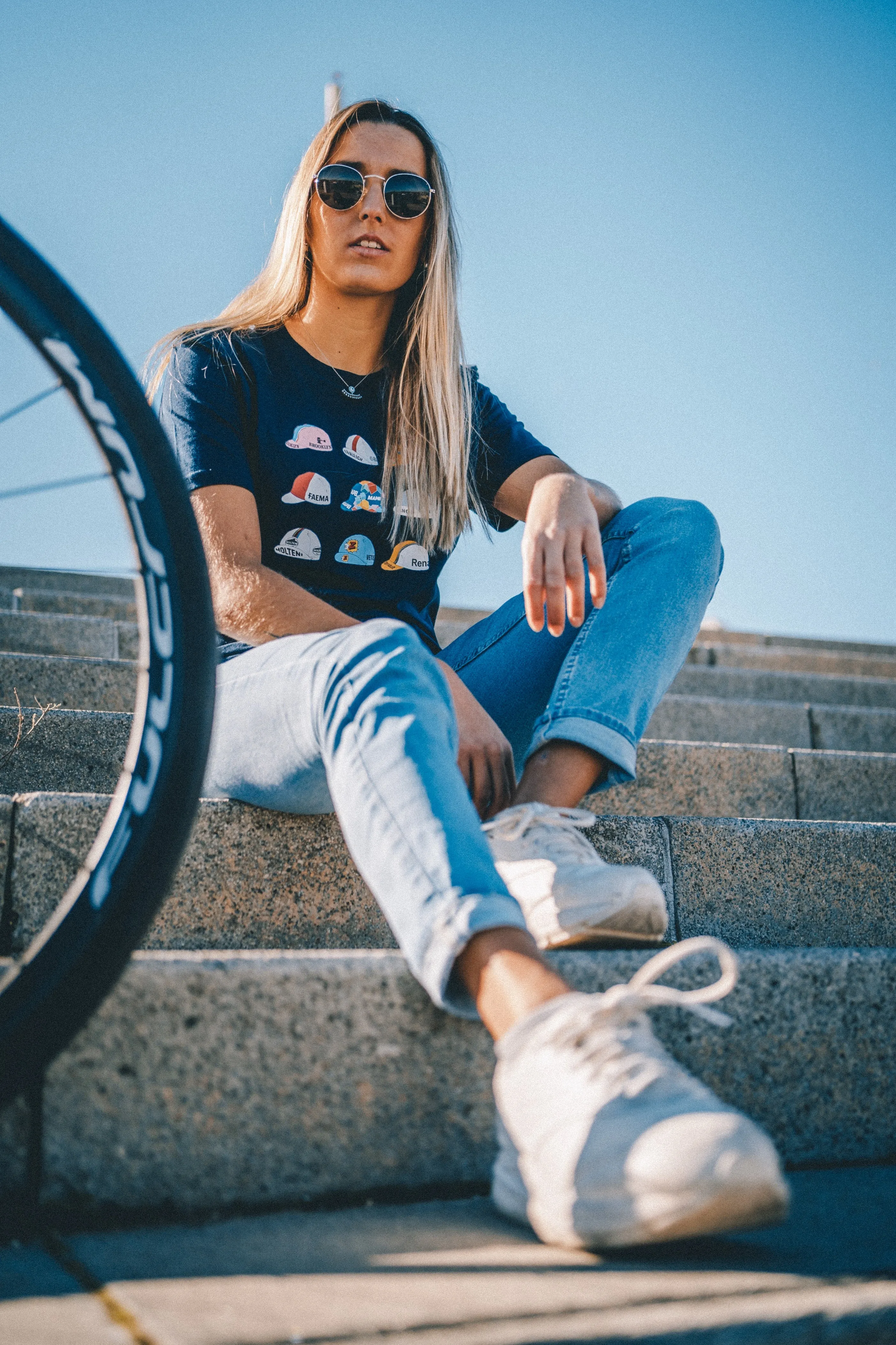 Vintage cycling caps T-Shirt
