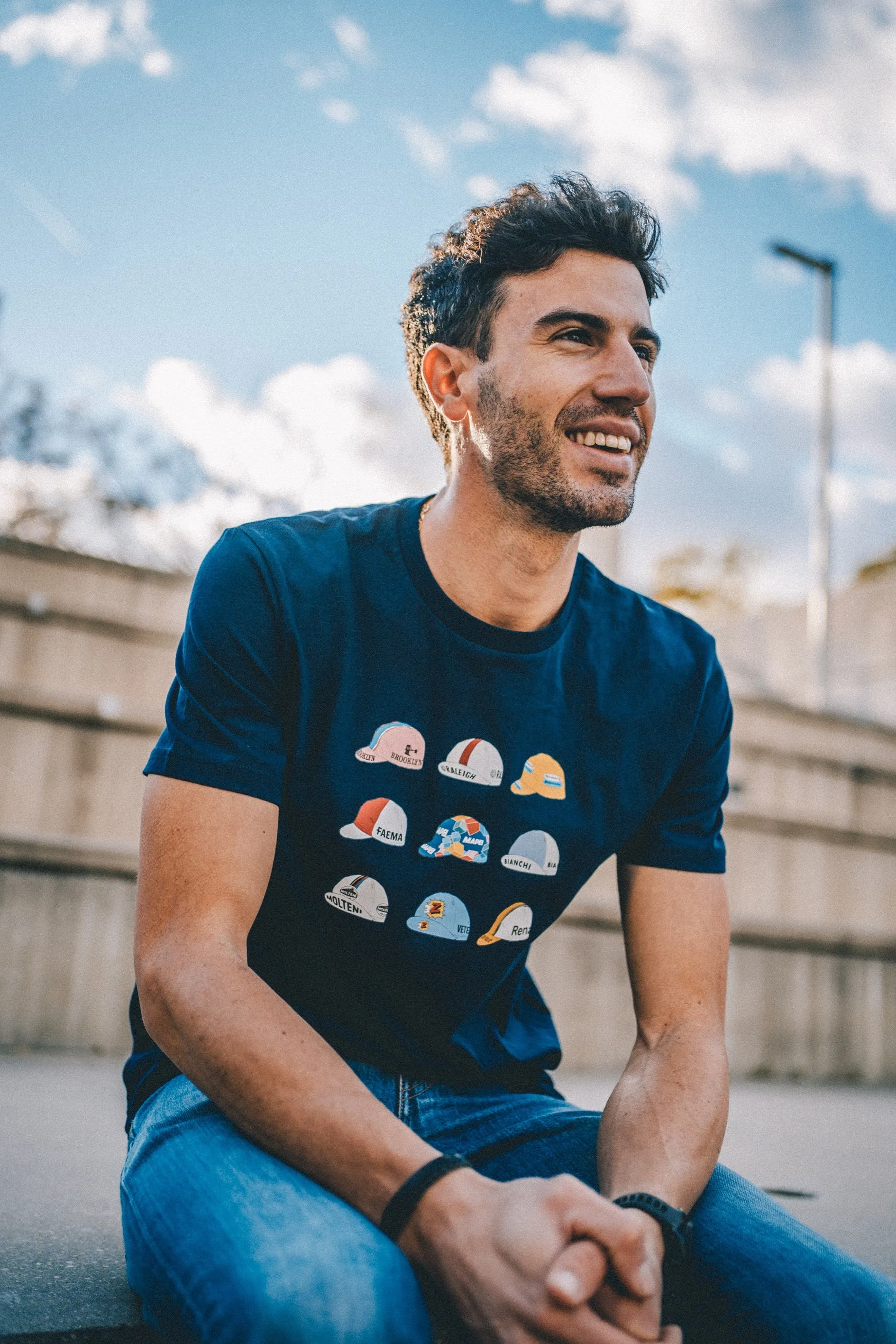 Vintage cycling caps T-Shirt