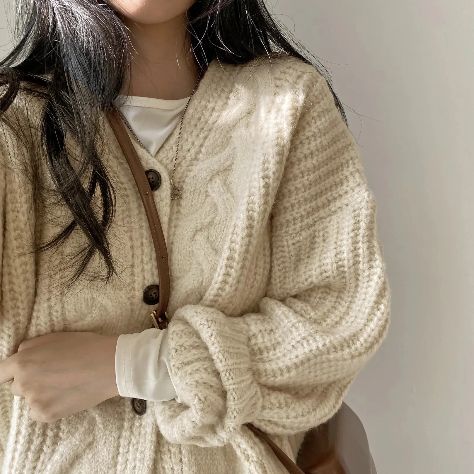 Vintage V-Neck Cardigan