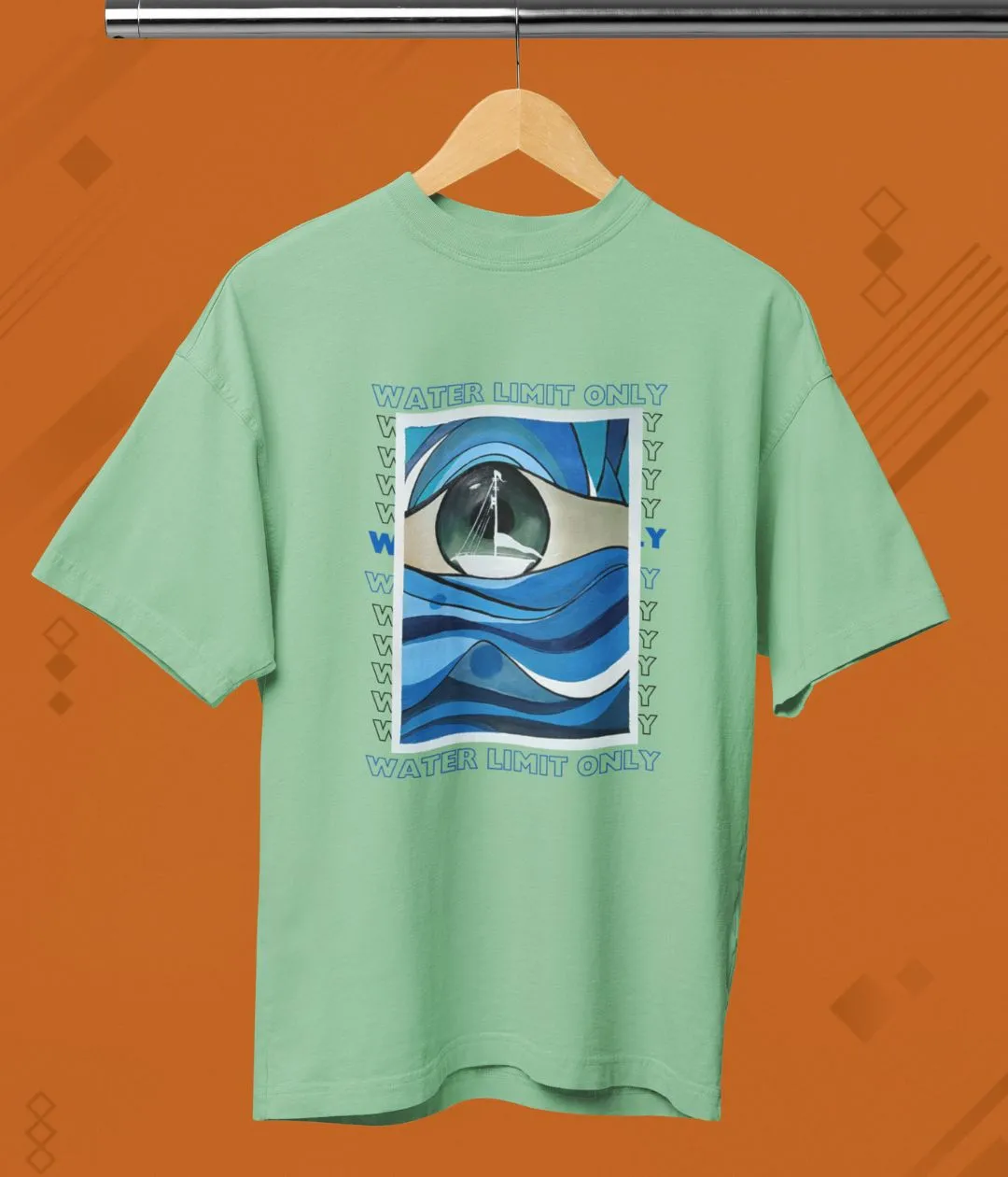 Water Limit Only - Terry Oversized T-Shirt