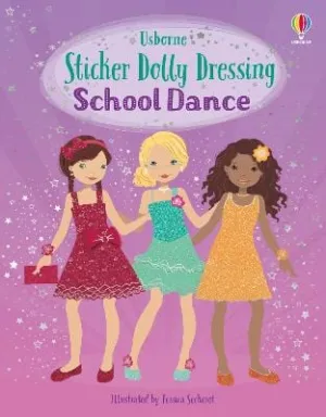 Watt Fiona: Sticker Dolly Dressing School Dance [2025] paperback