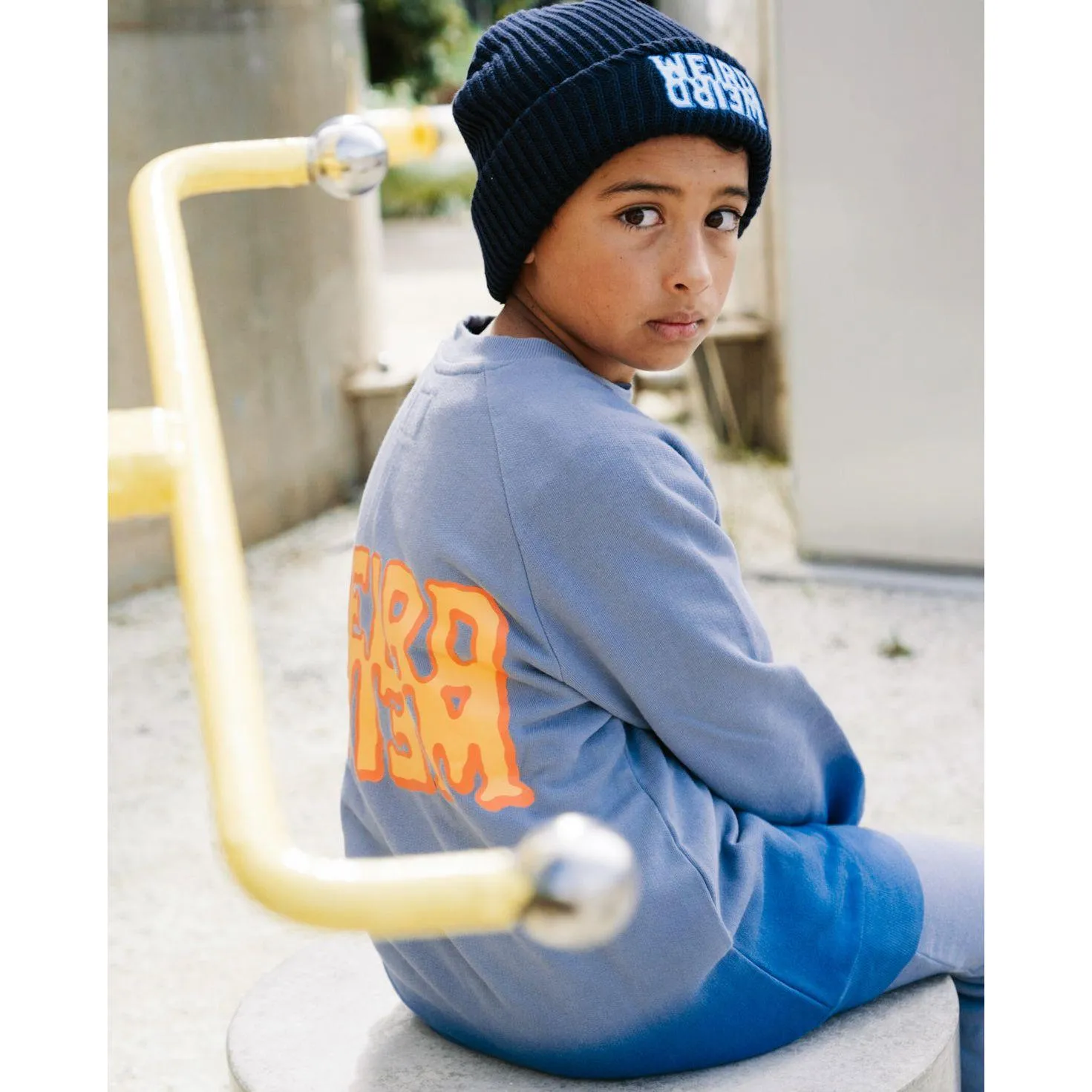 Weird Raglan Crew
