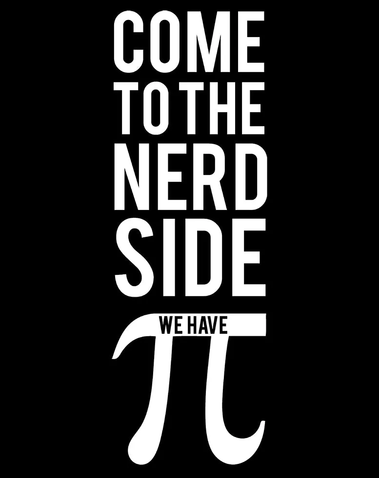 Weird Science Come To The Nerd Side We Have Pi Official Women's T-shirt (Black)