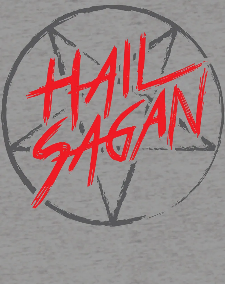 Weird Science Hail Sagan Official Women's T-shirt (Heather Grey)