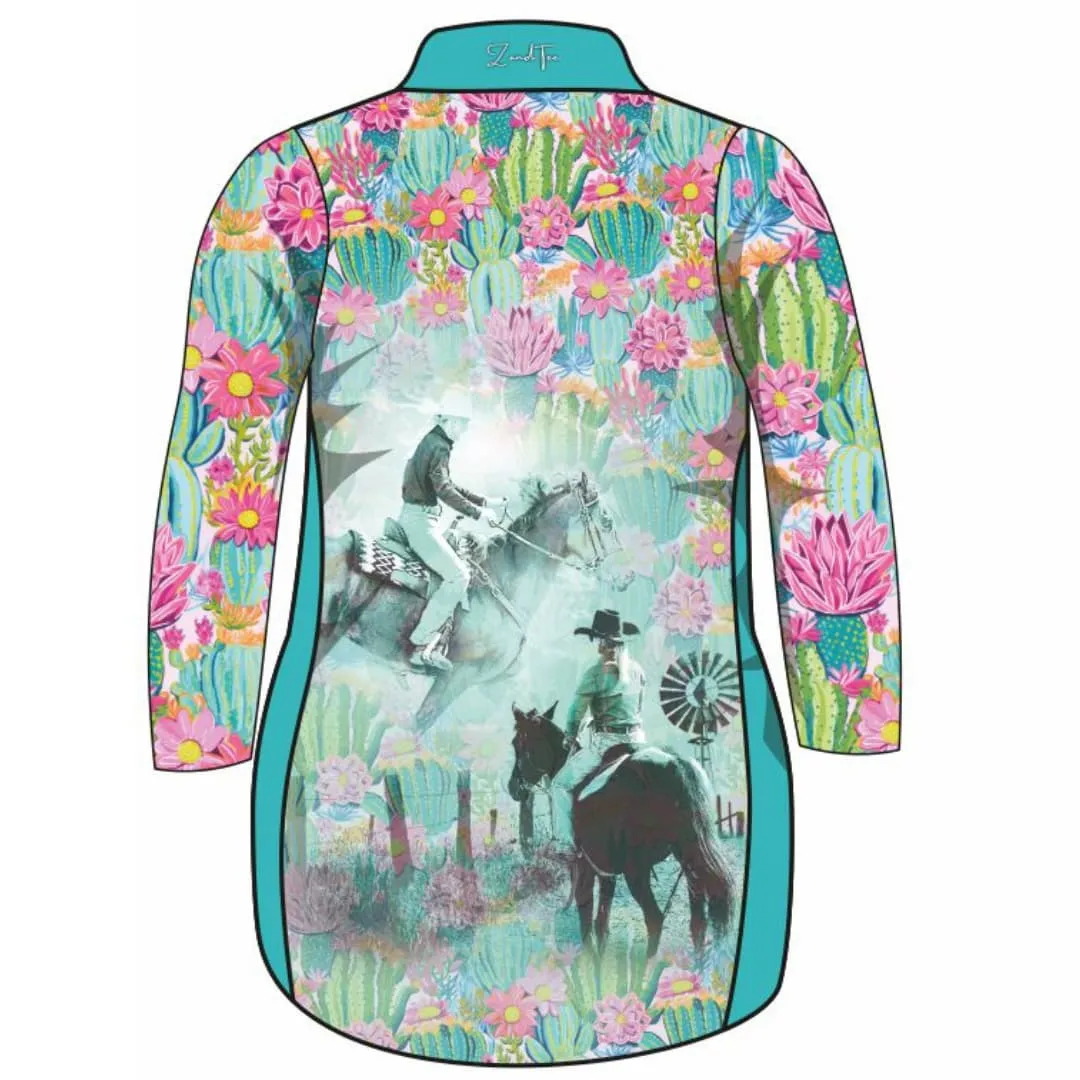 Western | Cowgirl Cactus Lifestyle Fishing Dress ★Pre-Order★