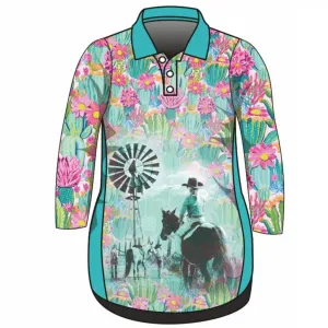 Western | Cowgirl Cactus Lifestyle Fishing Dress ★Pre-Order★