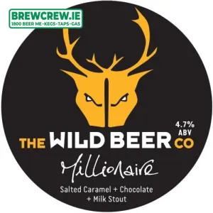 Wild Beer - Millionaire Stout - 4.7% ABV - 30l Keg (53 Pints)