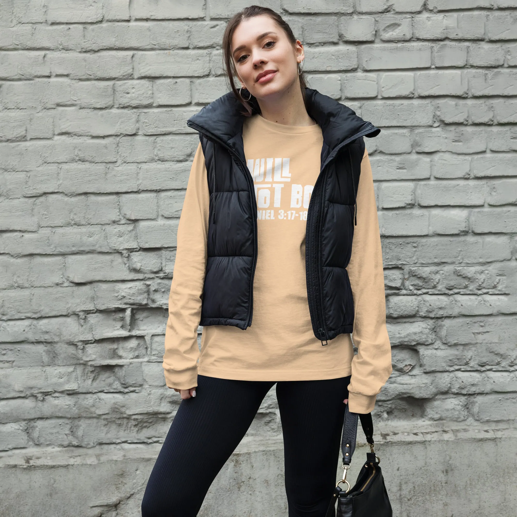 Will Not Bow Long Sleeve Tee