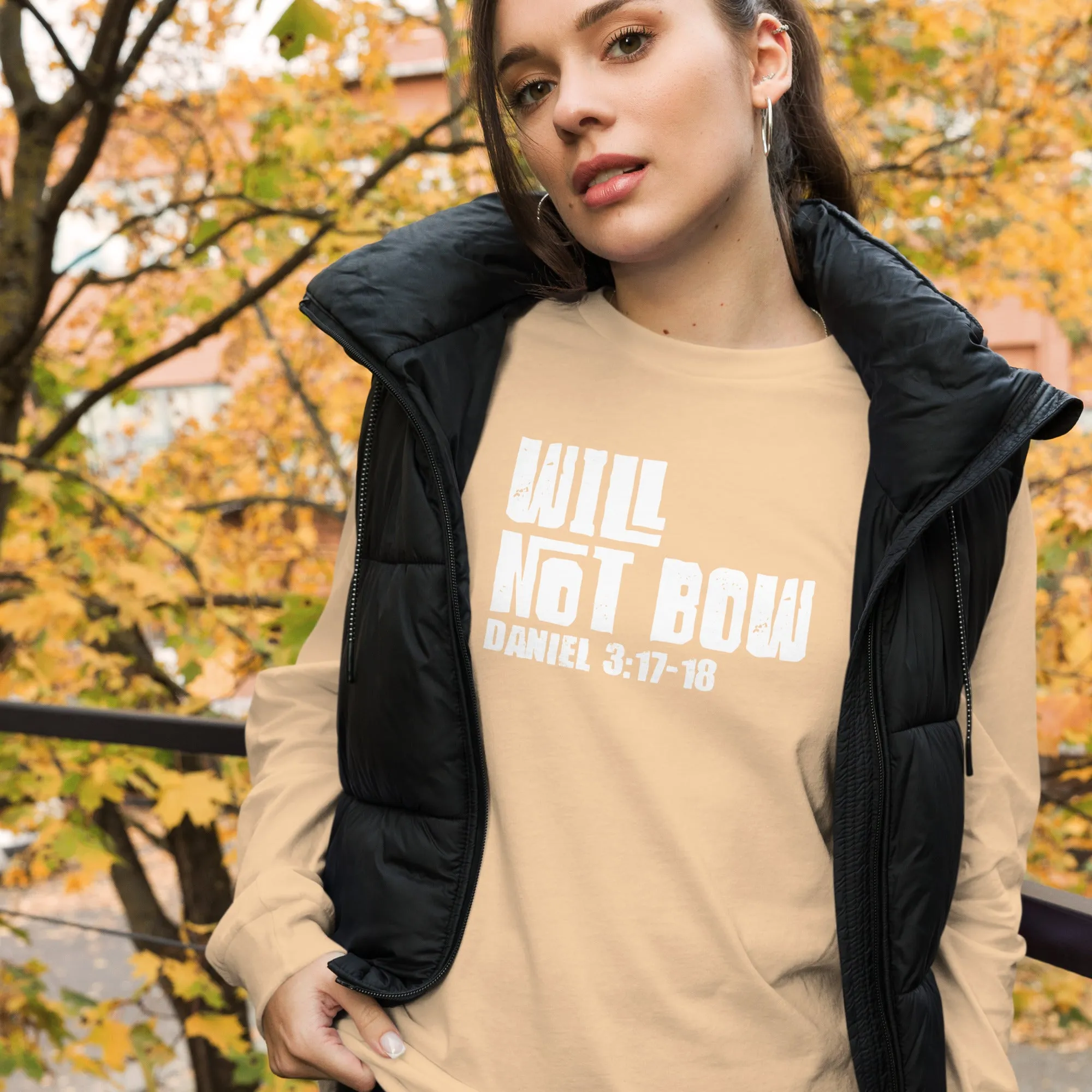 Will Not Bow Long Sleeve Tee