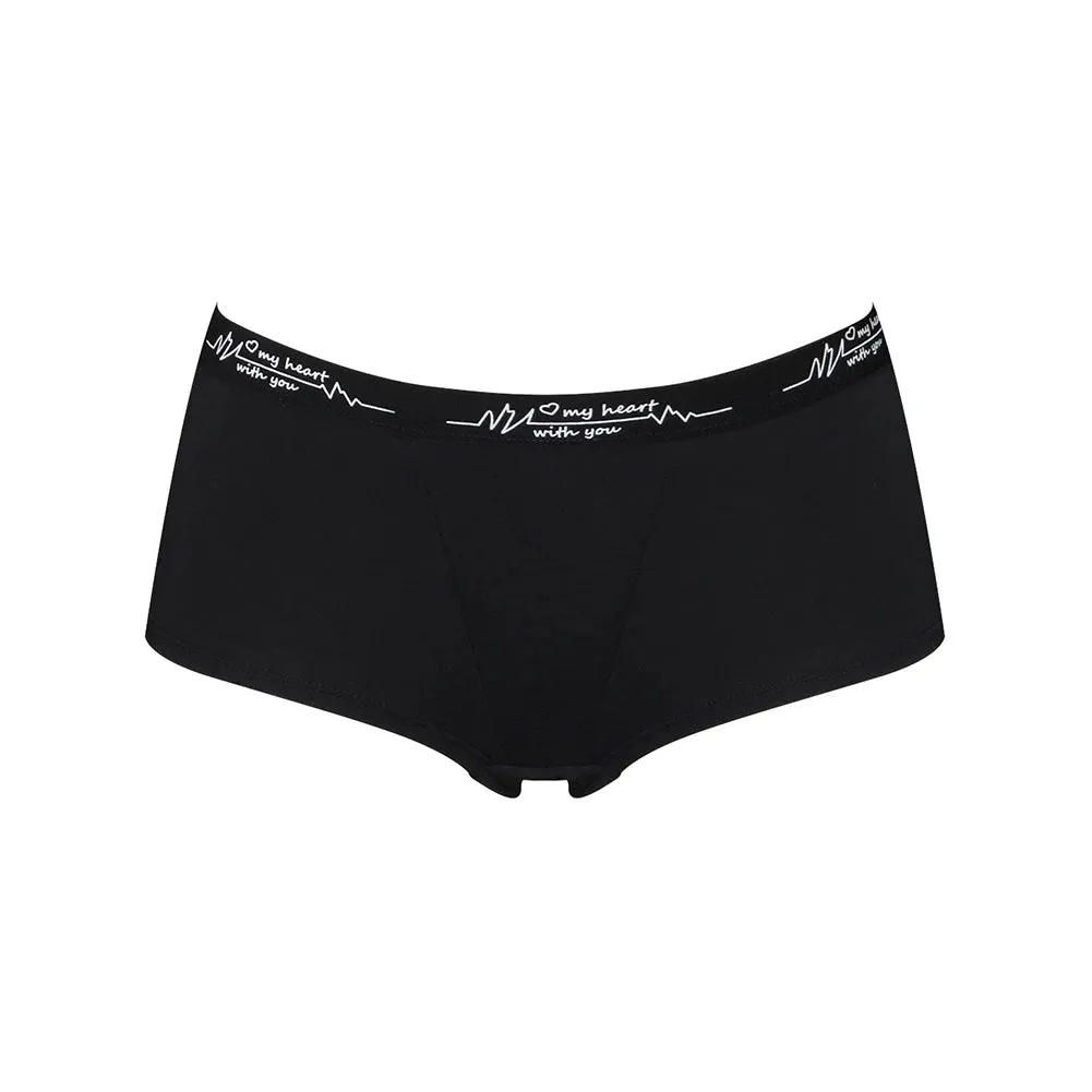 Women's Boyshort Boxer Underwear - Comfortable Elastic Panties