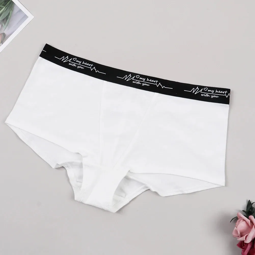 Women's Boyshort Boxer Underwear - Comfortable Elastic Panties
