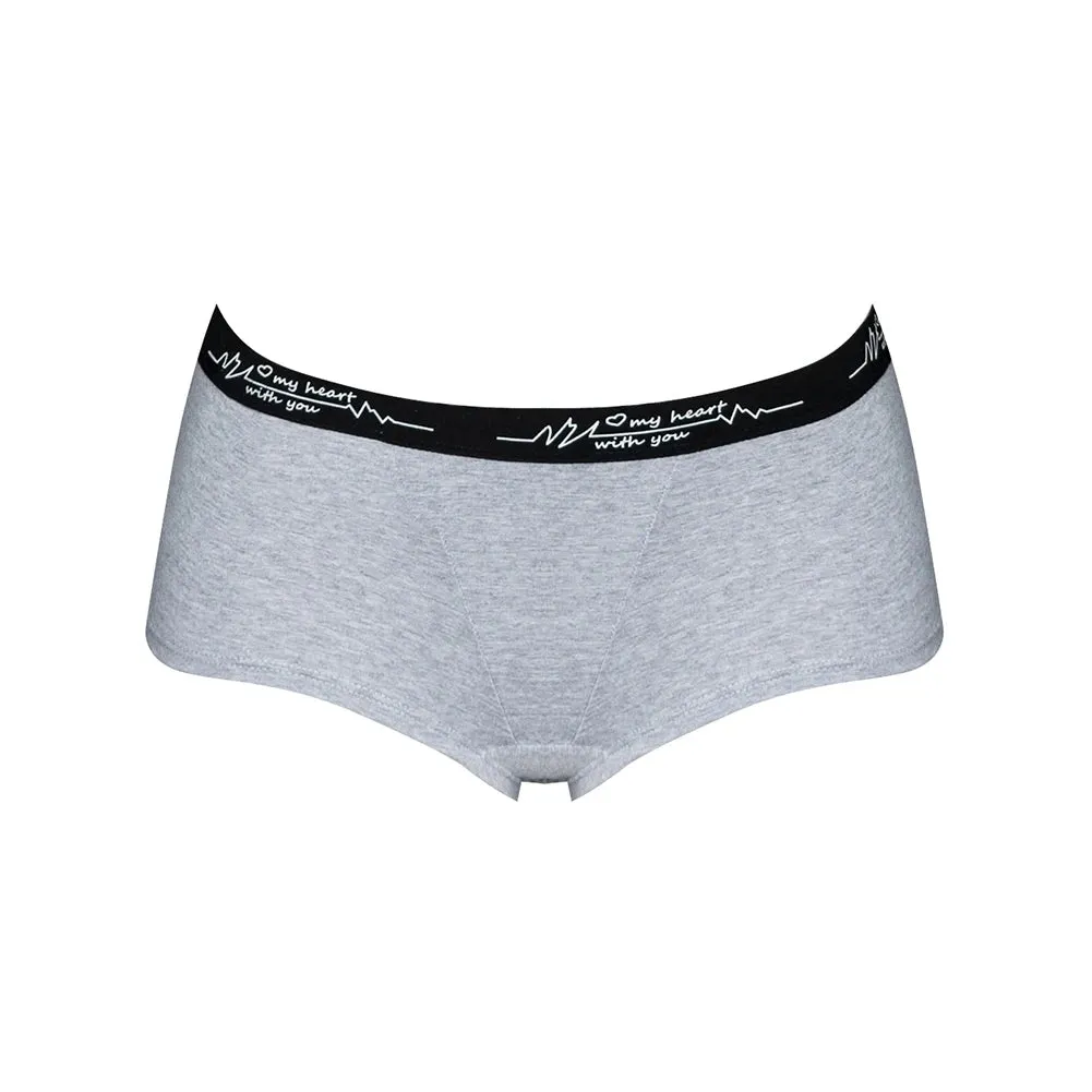 Women's Boyshort Boxer Underwear - Comfortable Elastic Panties