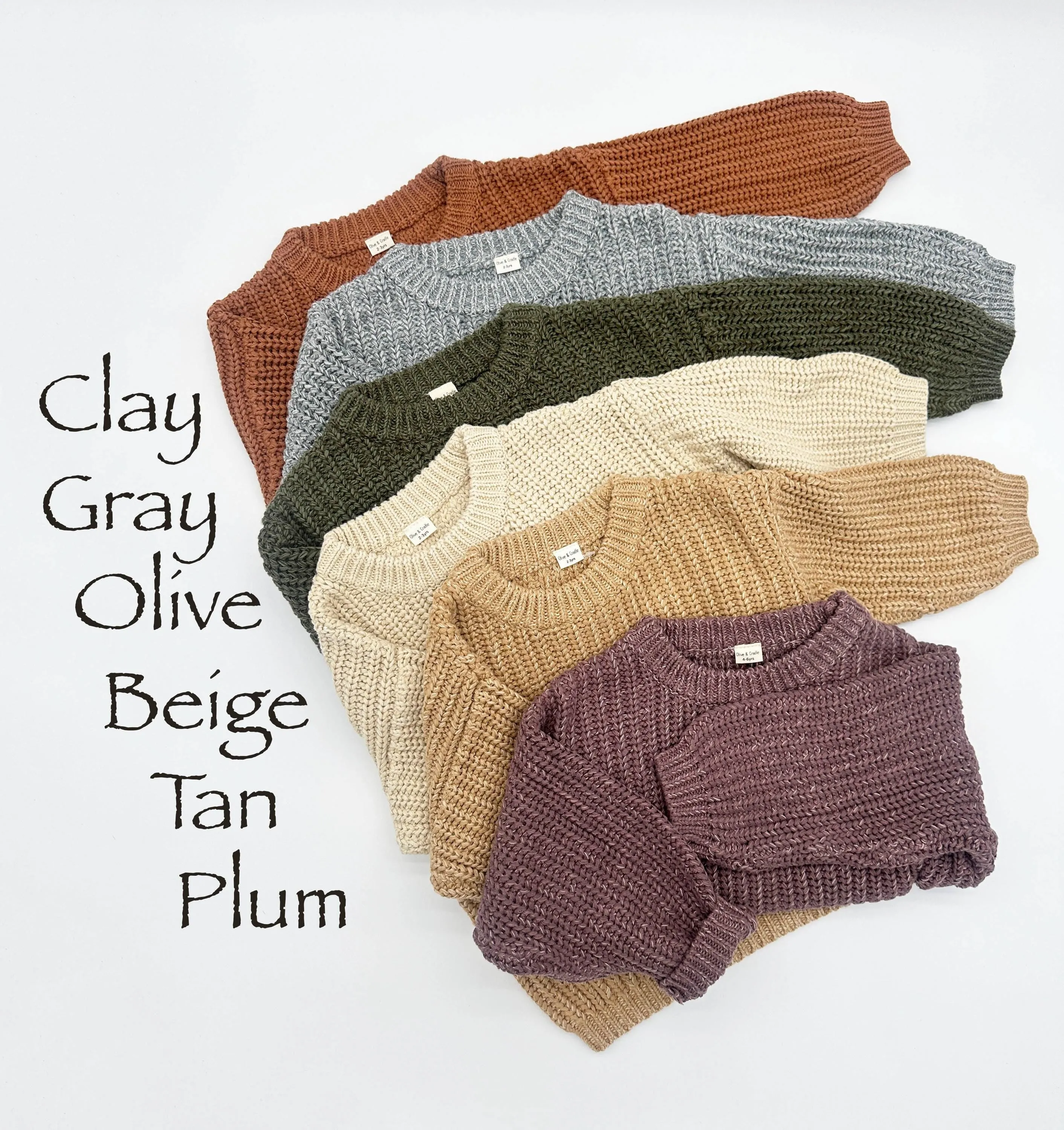 Women's Chunky Knit Braided Sweater | Matching MOM sweater