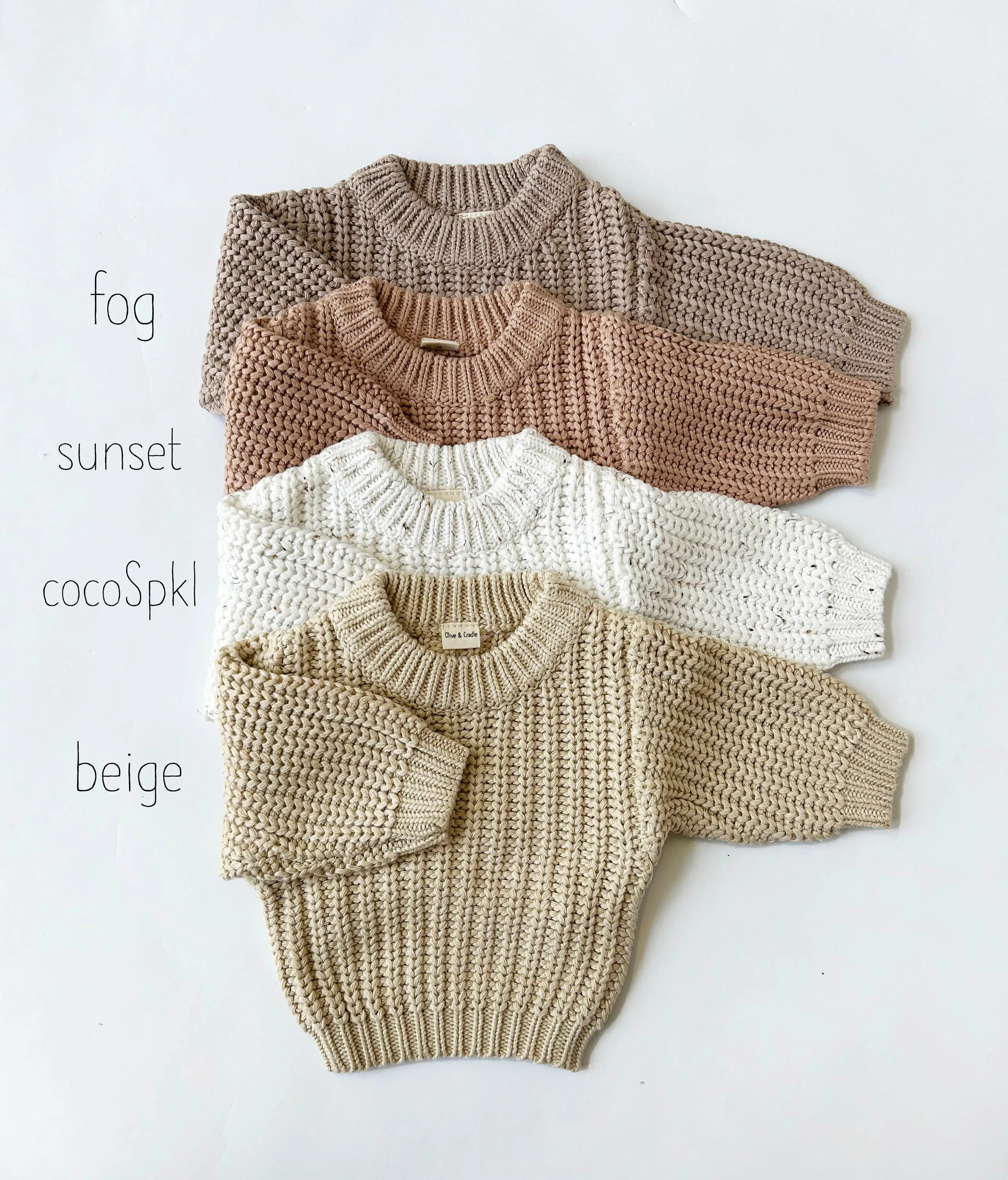 Women's Chunky Knit Braided Sweater | Matching MOM sweater