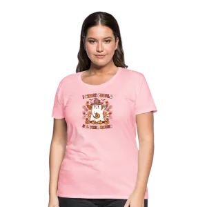 Women's 'I Ghost People All Year Round' Premium Tee: The Ultimate Shirt for Selective Socialites