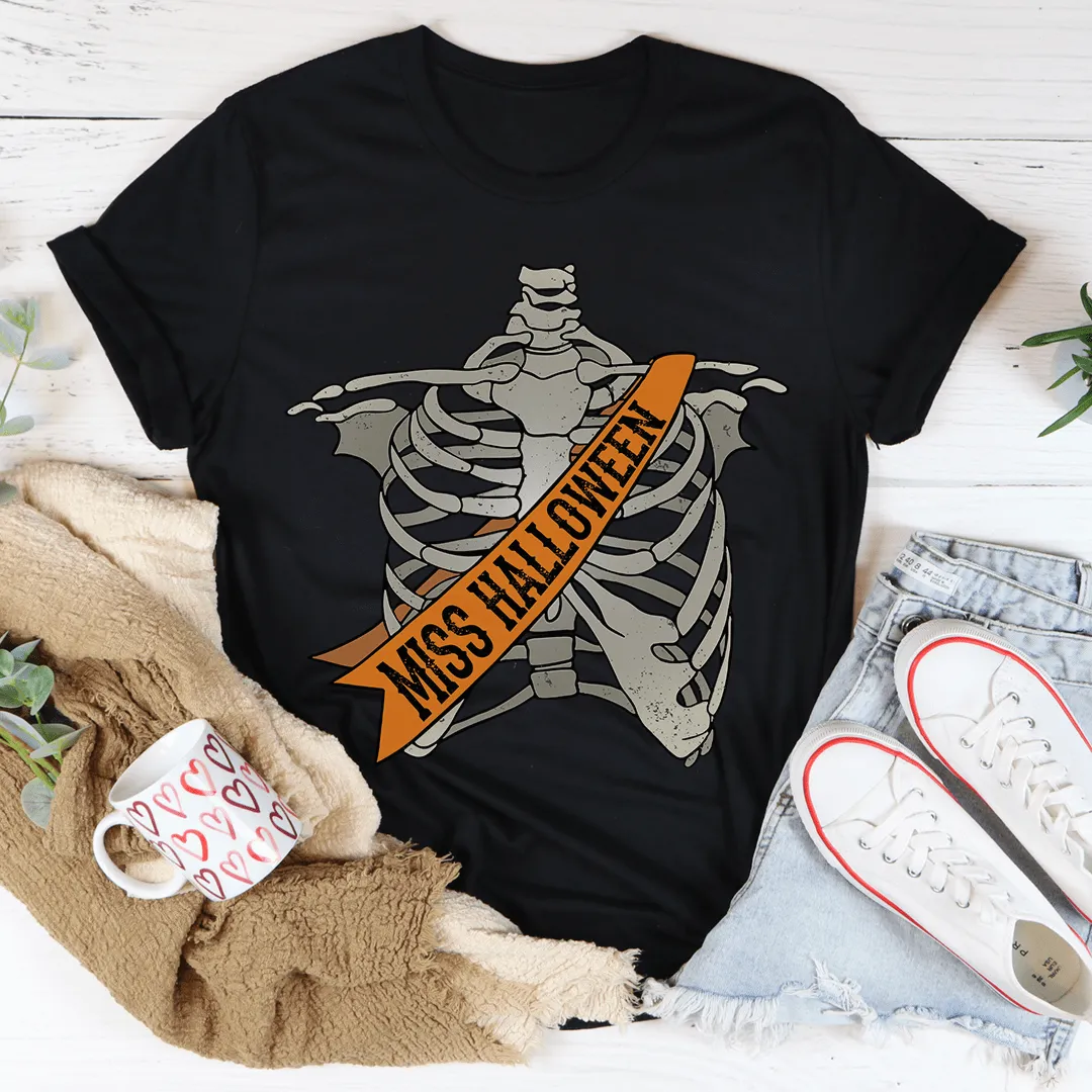Women's Miss Halloween T-Shirt- 4 Colors