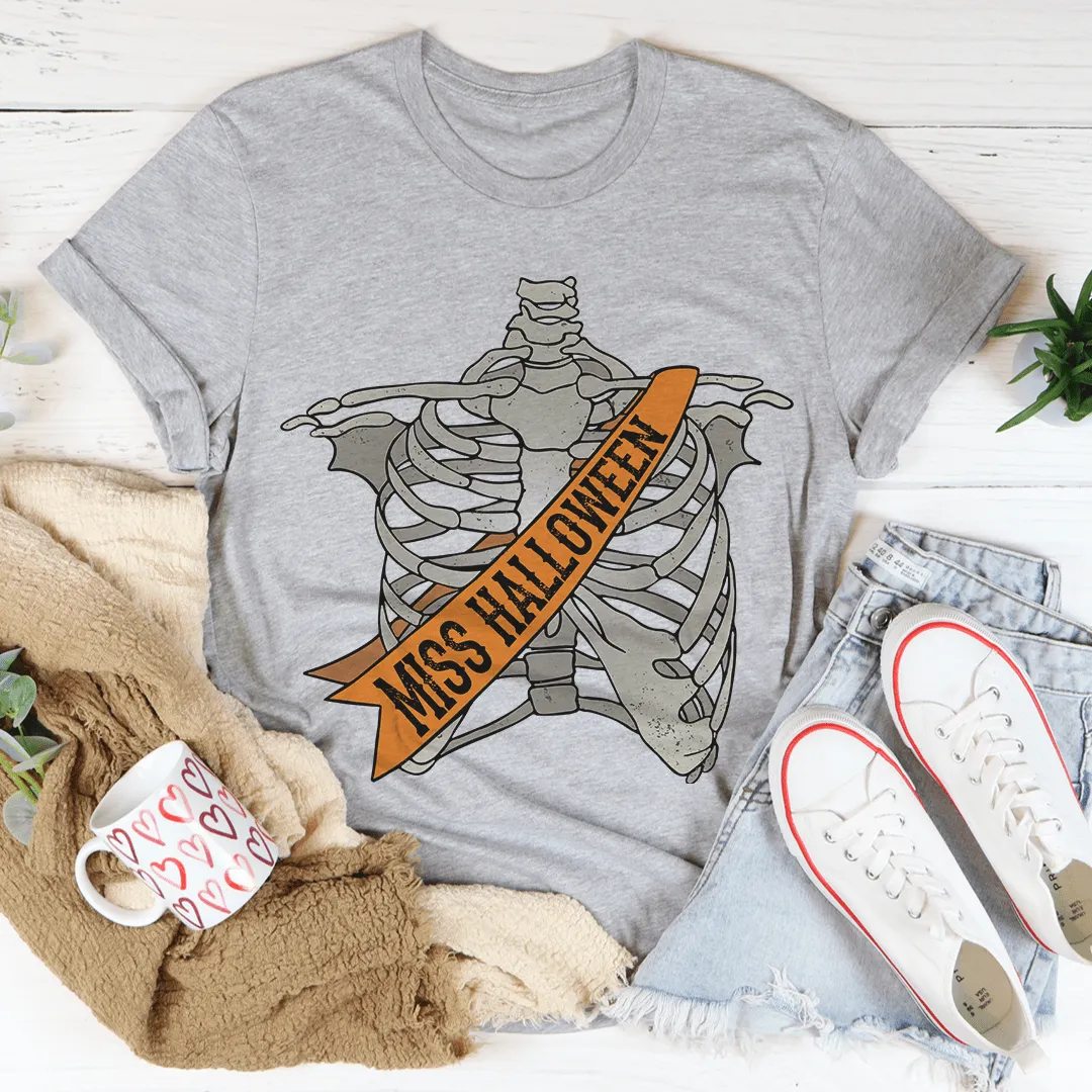Women's Miss Halloween T-Shirt- 4 Colors