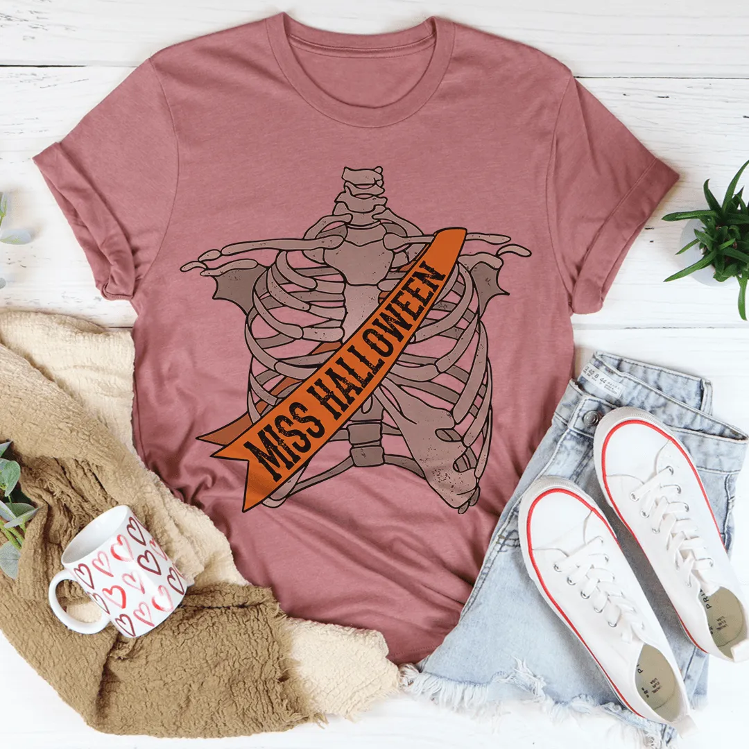 Women's Miss Halloween T-Shirt- 4 Colors