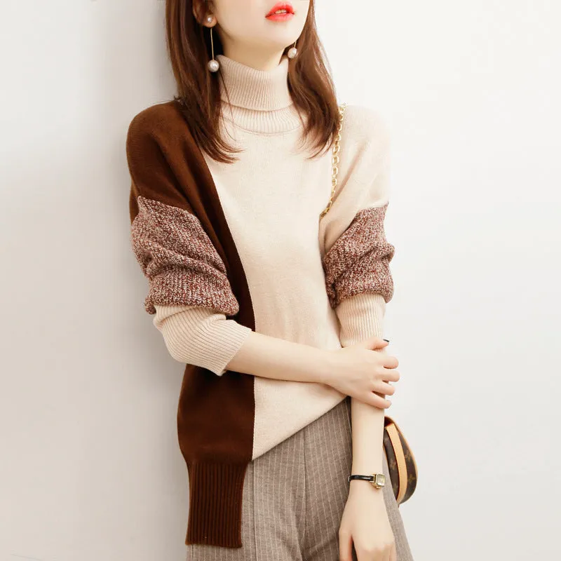 Women's Turtleneck Bottoming Shirt Autumn And Winter Western Style Inner Wear New