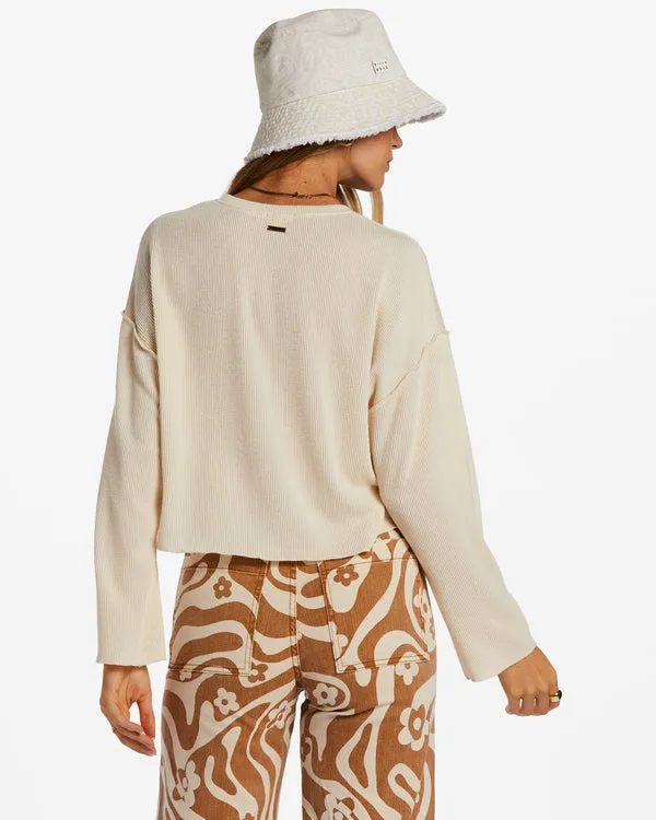 Women's You Seam Happy Rib Knit Top