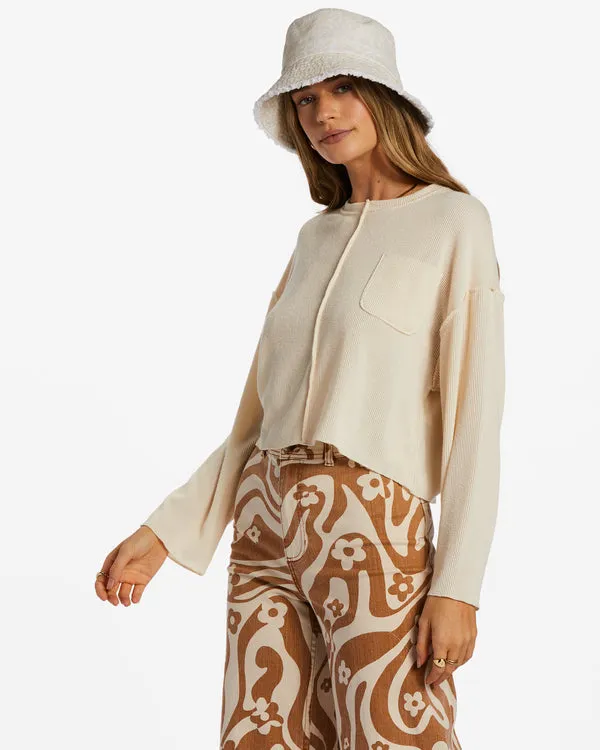 Women's You Seam Happy Rib Knit Top