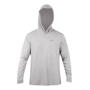 Xcel ThreadX Hooded L/S UV Silver