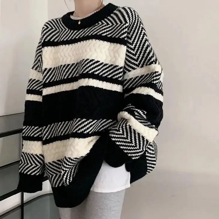 Y2K Vintage Aesthetic Full Zip Sweater for a Retro Look
