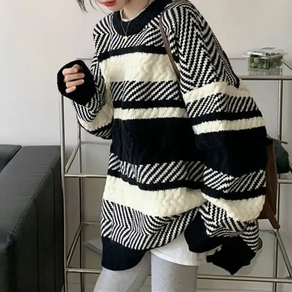 Y2K Vintage Aesthetic Full Zip Sweater for a Retro Look
