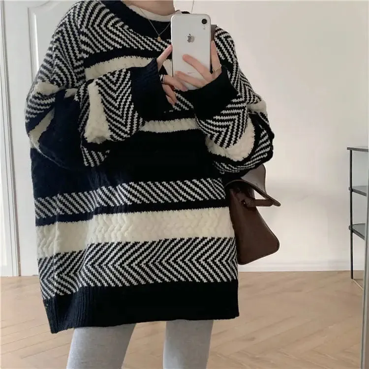 Y2K Vintage Aesthetic Full Zip Sweater for a Retro Look