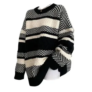 Y2K Vintage Aesthetic Full Zip Sweater for a Retro Look