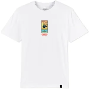 Yakwax Entertainment Pyramid T-Shirt - White