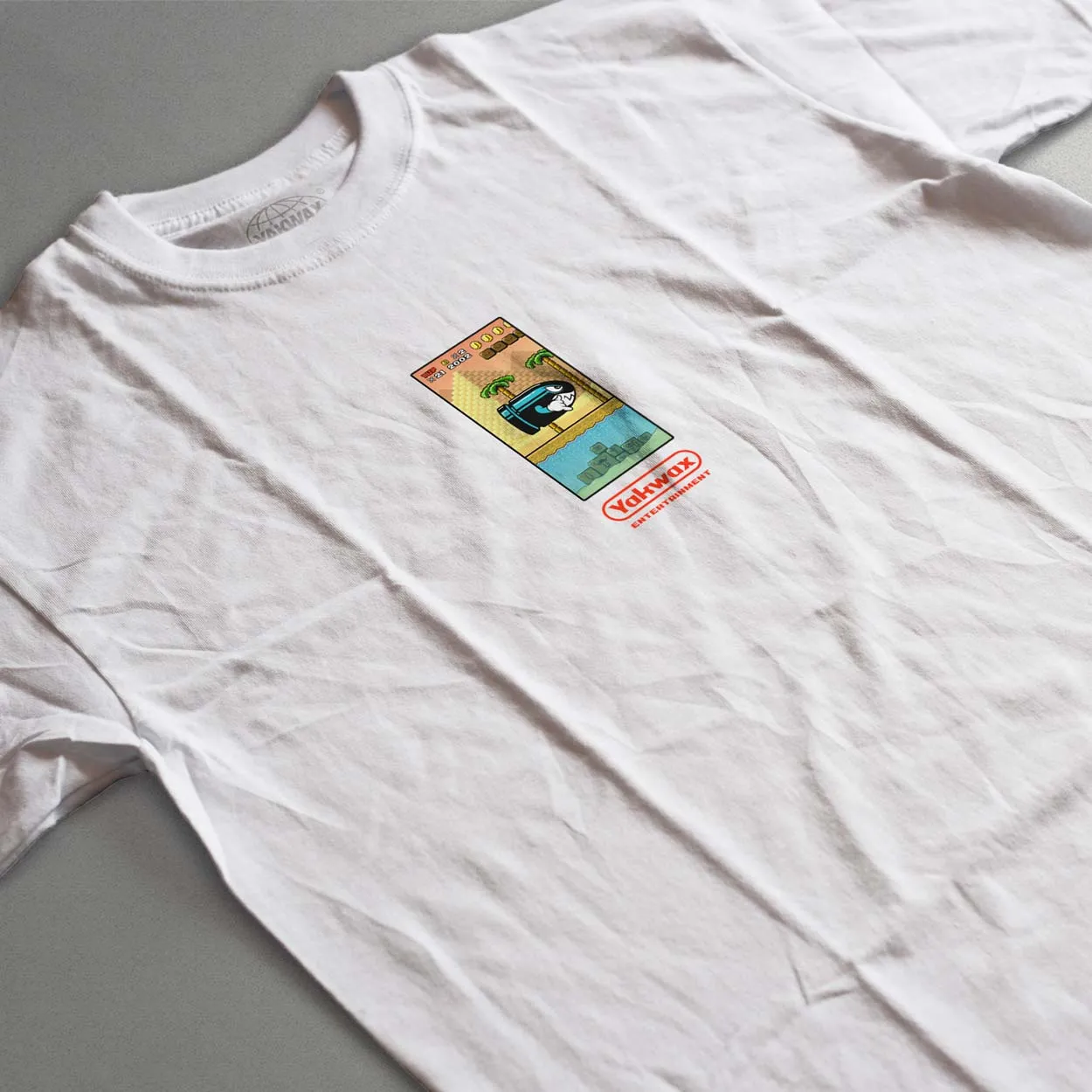 Yakwax Entertainment Pyramid T-Shirt - White