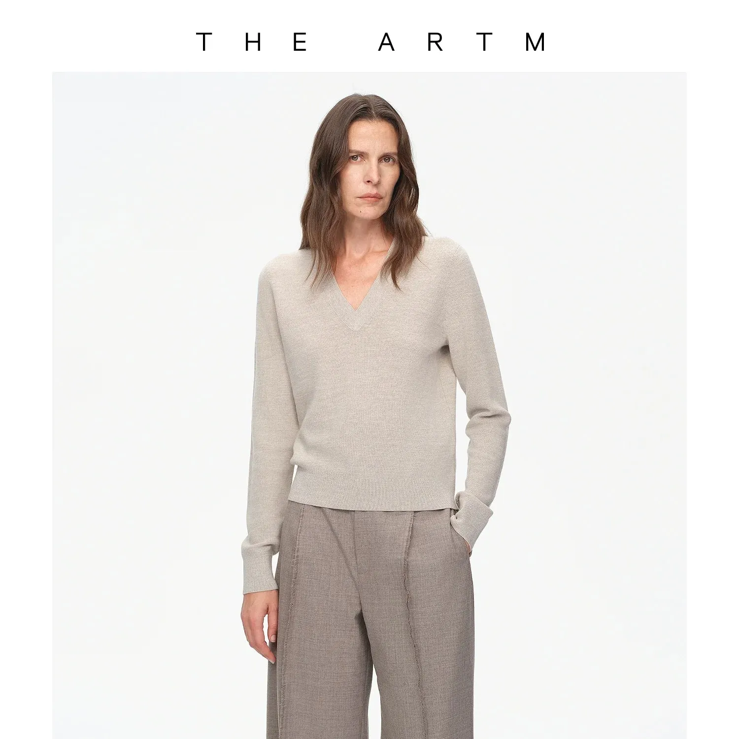 Yangtze V-Neck Sweater