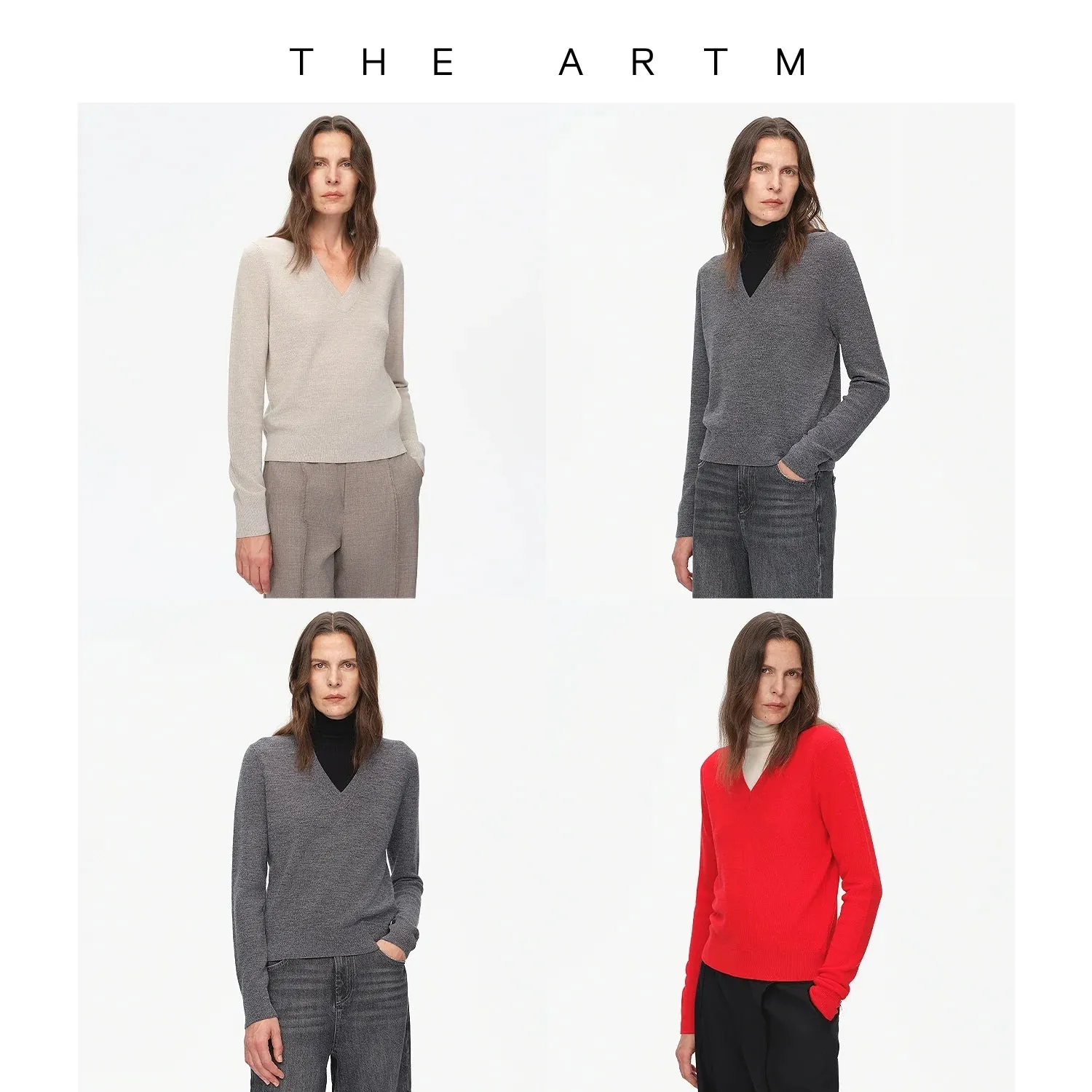 Yangtze V-Neck Sweater